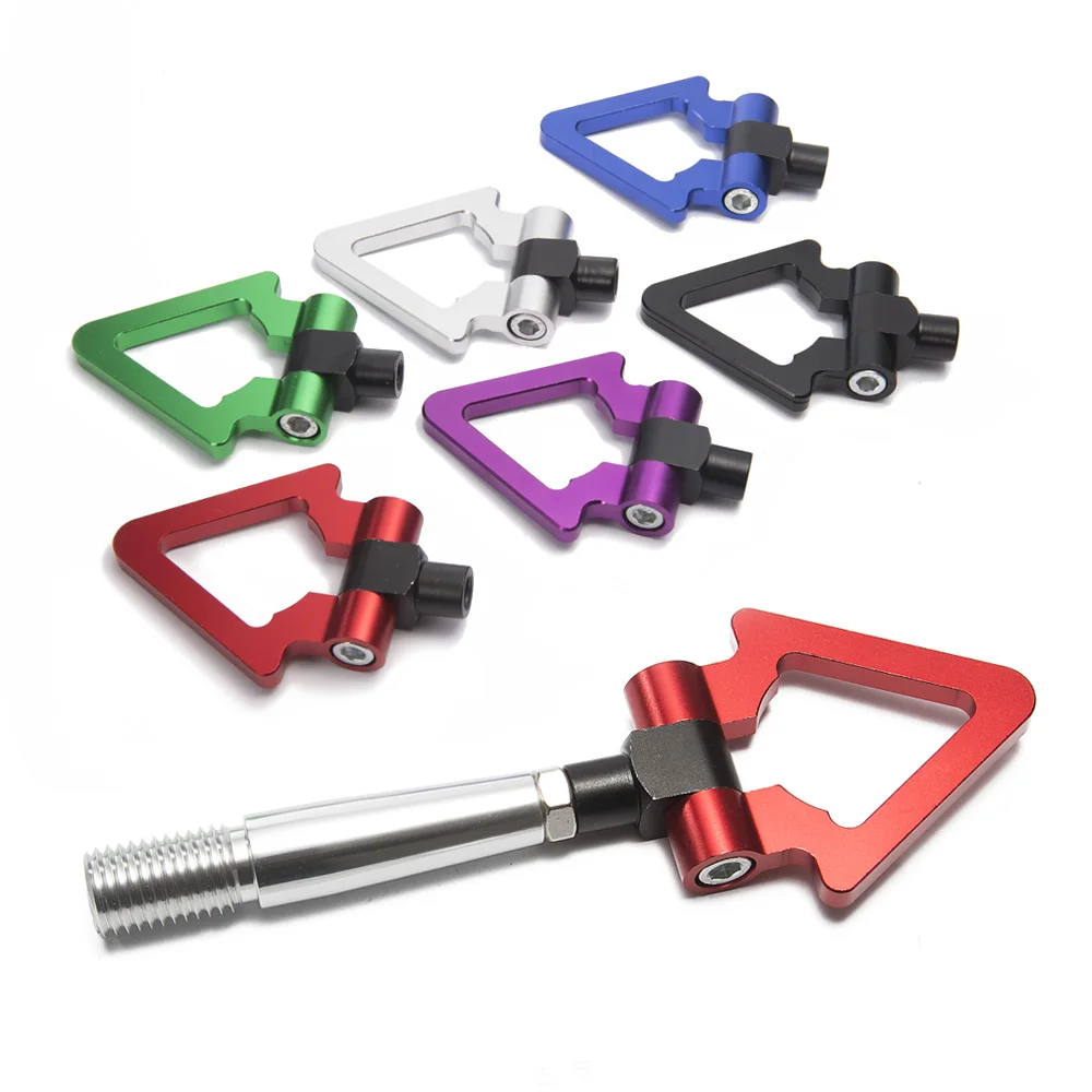 Автомобильный прицеп буксировочный крючок винтовой передний и задний Алюминий