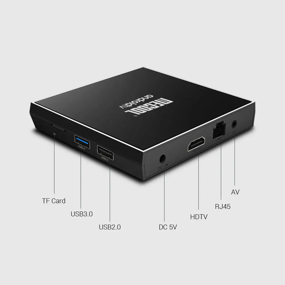 MECOOL KM9 Pro Классический Android 9,0 Голосовое управление ТВ приставка Amlogic S905X2 A tv 2 Гб 16 Гб Wifi 100 Мбит/с BT4.0 USB3.0 ТВ приставка