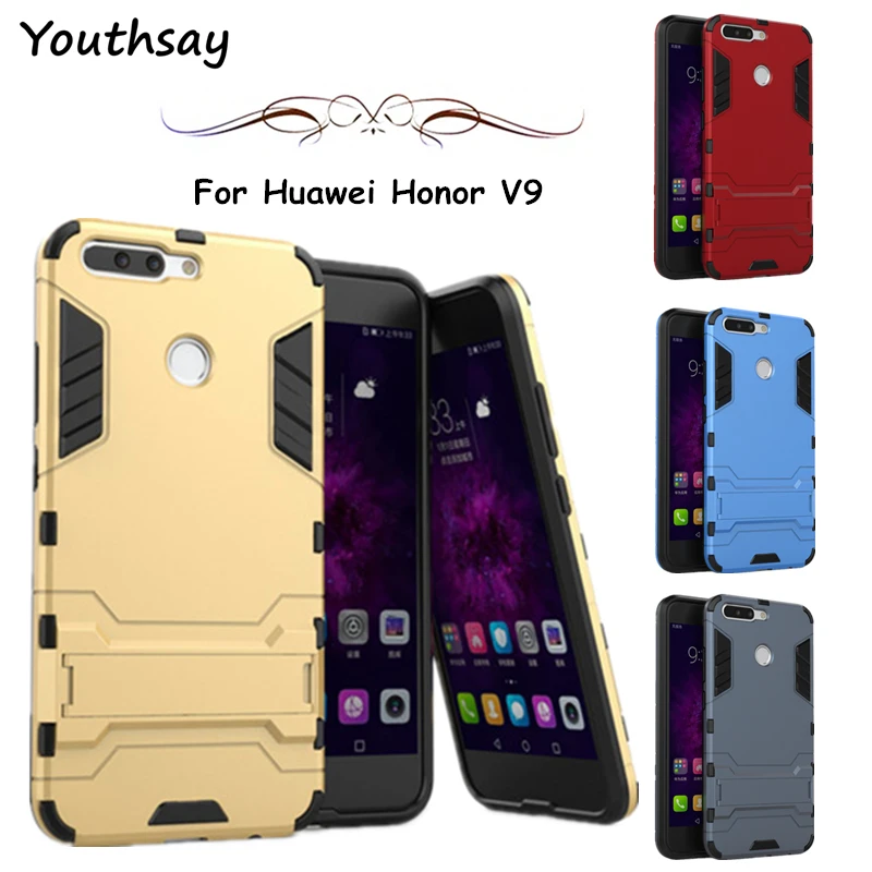 

For Huawei Honor V9 Case Luxury Robot Hard Cover For Huawei Honor 8 Pro Case For Huawei Honor 8 Pro / V9 Coque 5.7 inch Youthsay