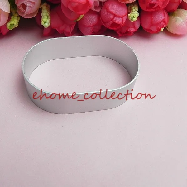 5 шт./компл. эллипс/овальной формы силиконовые алюминиевые металлические резаки