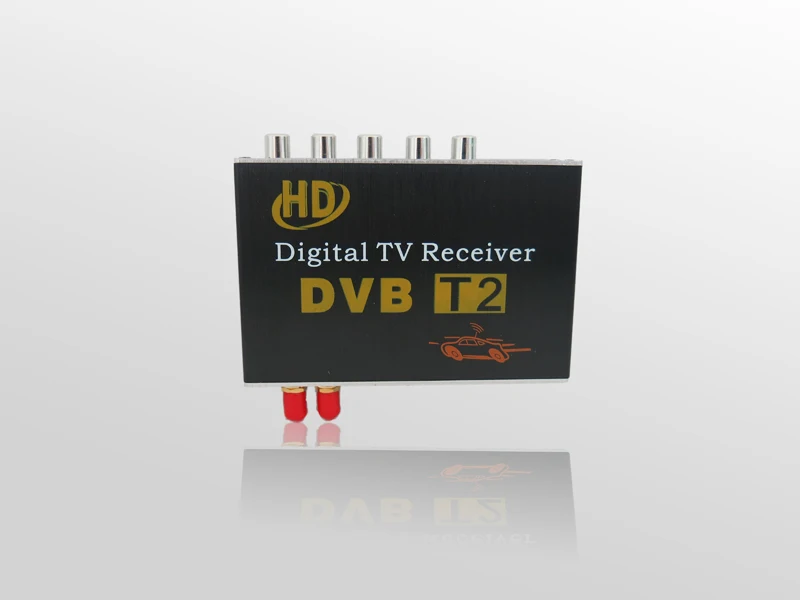 DVB T2 цифровой ТВ приемник MPEG 4 с двойным тюнером для автомобильных мониторов или GPS