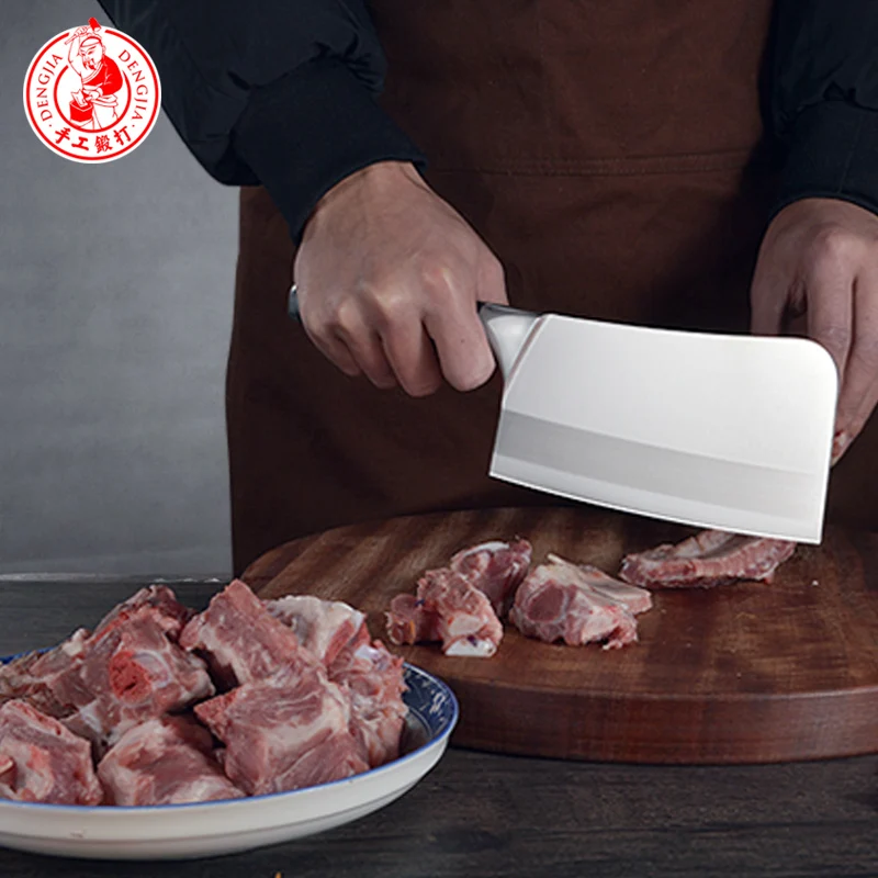 DENGJIA Ручная ковка набор кухонных ножей многоцелевой нож острый и прочный нож для мяса поварские ножи Набор ножей для нарезки