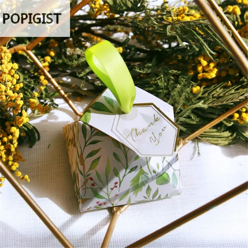 50 шт. конфеты в виде зеленых листьев|Подарочные сумки и упаковка| |