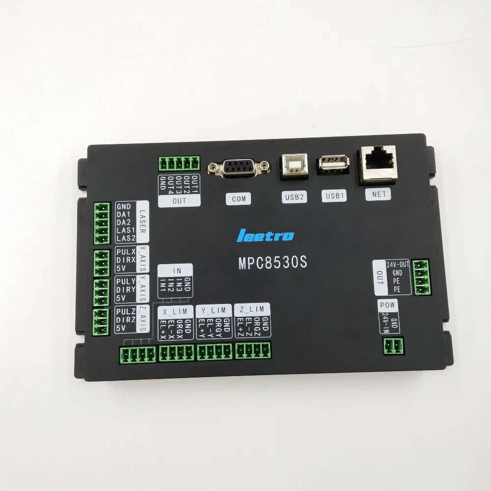 Новые Leetro MPC6585 заменить MPC8530S Co2 машинка для лазерной гравировки и резки контроллер