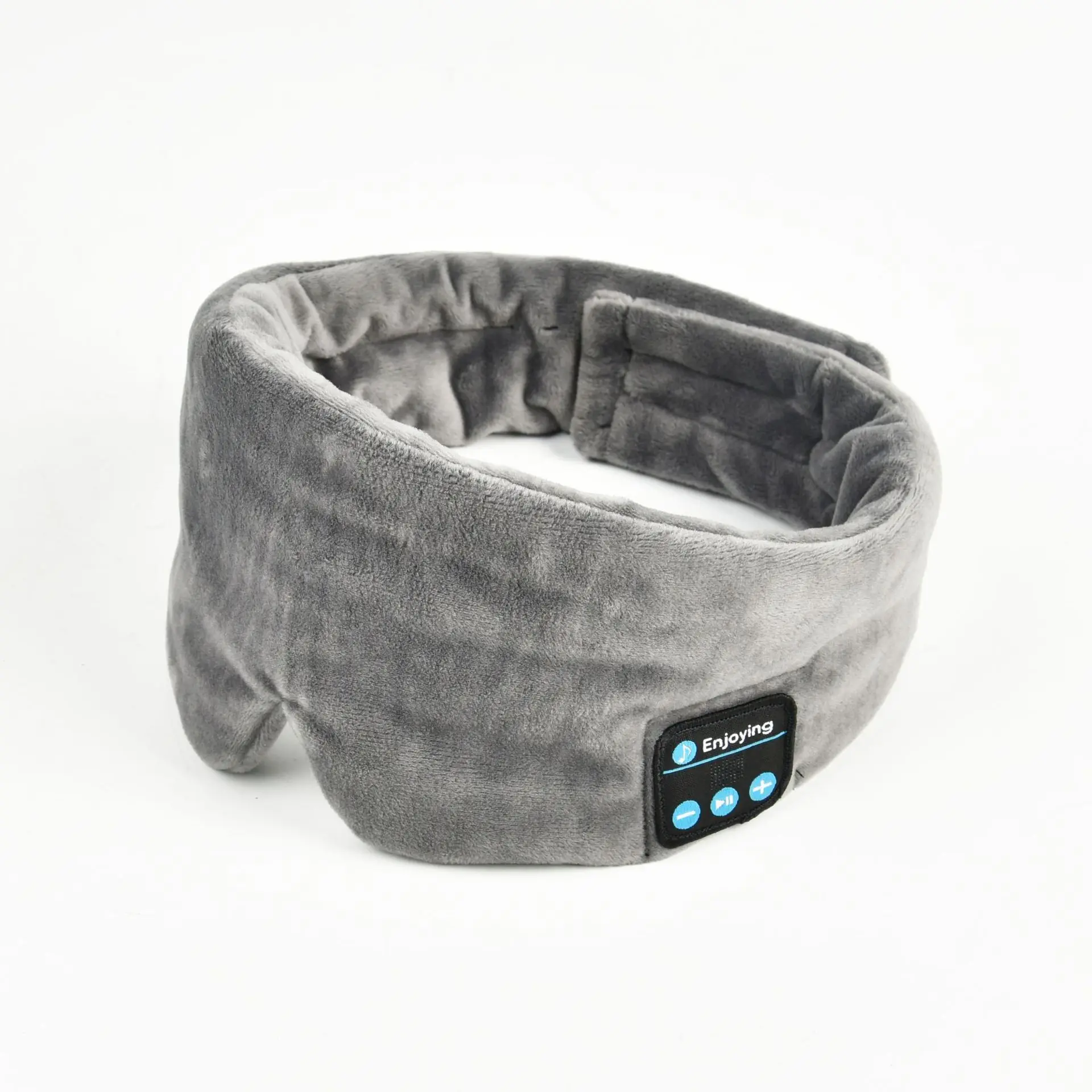 A Беспроводной стерео Bluetooth наушники маска для сна держатель телефона сна Мягкие Наушники Спящая маска для глаз Музыкальная гарнитура Прямая поставка - Цвет: A