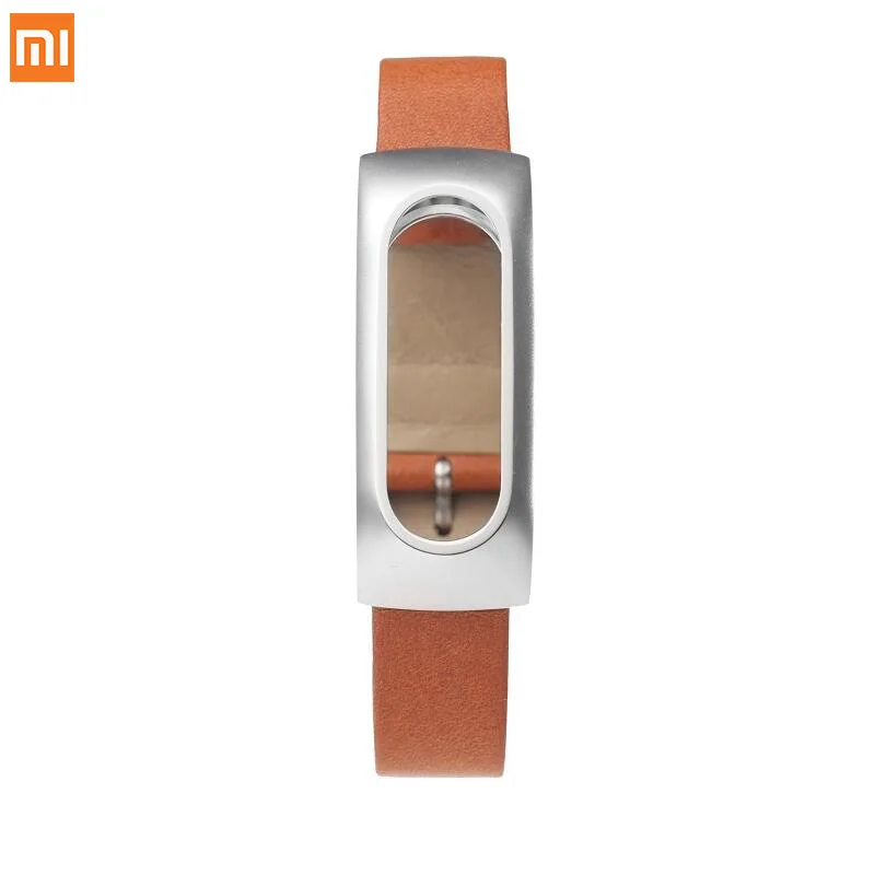 Оригинальный браслет ремешок Xiaomi Mi Band 1 из натуральной кожи сменный Браслет