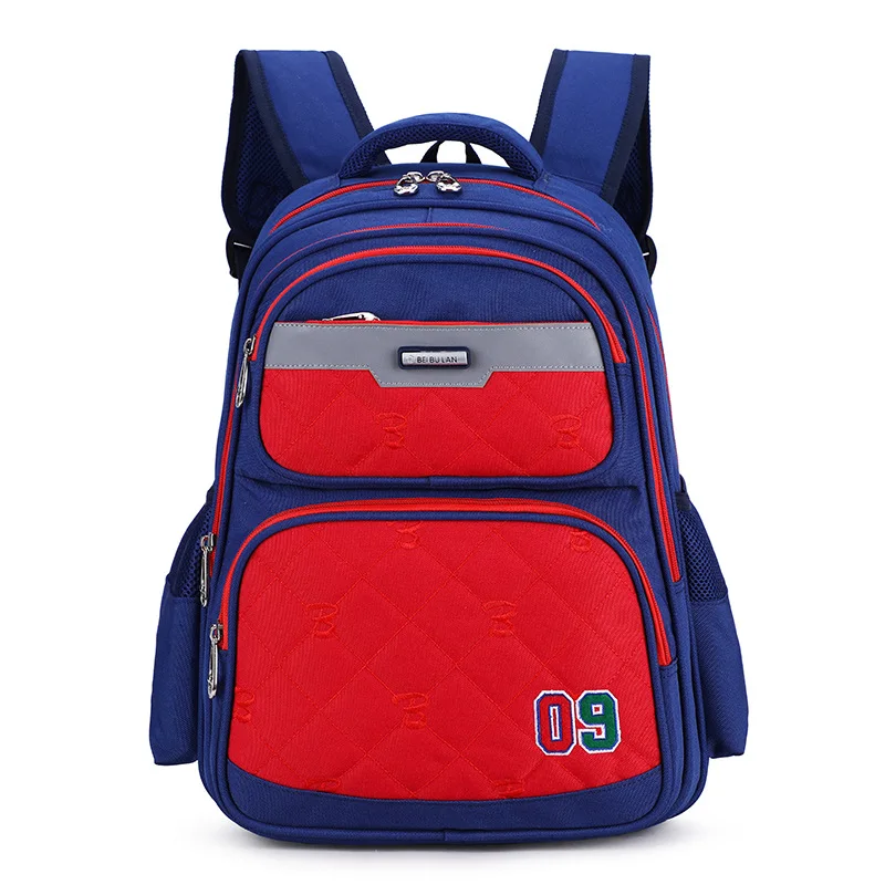 

2019 Children Orthopedic Schoolbags for Boys And Girls Lightweight Wearable Nylon School Bags For Teenagers Breathable Backpack
