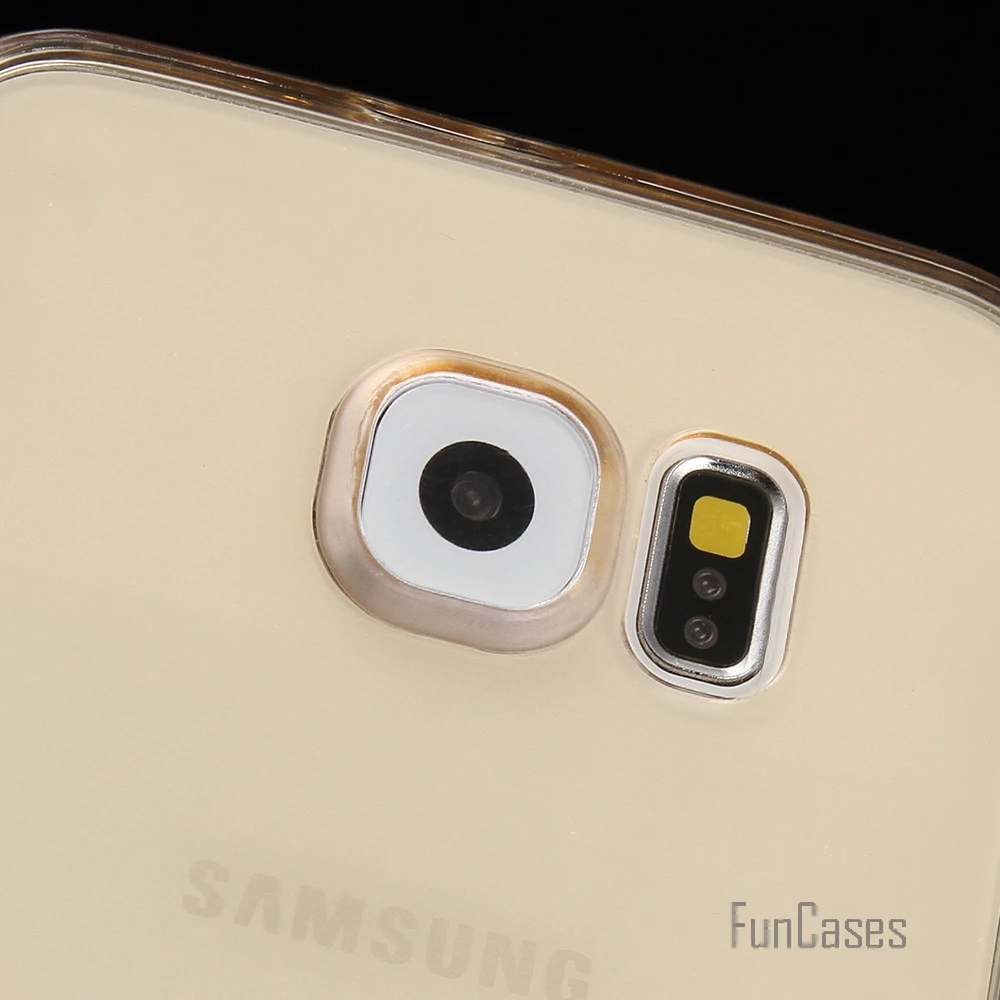 Для samsung Galaxy S7 Ультратонкий Прозрачный чехол с полным покрытием 360 Защитный