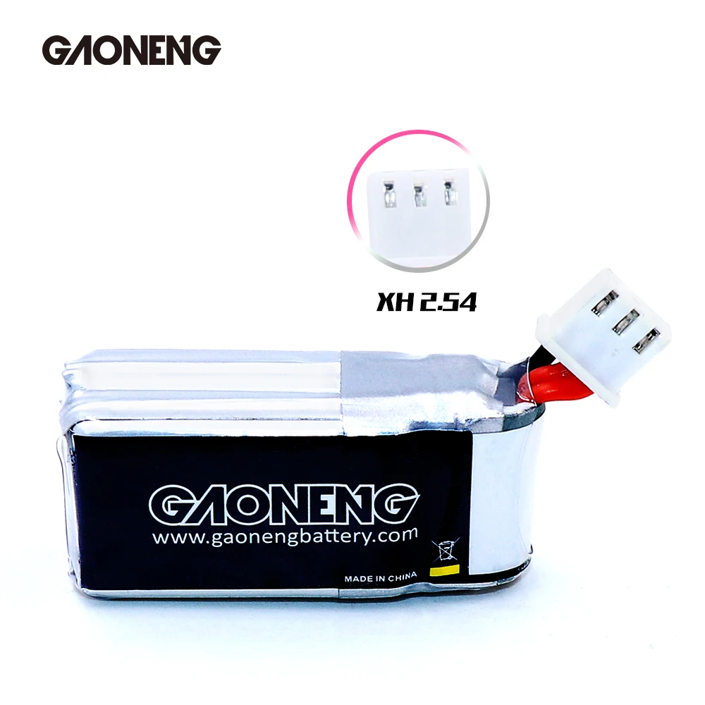 2 шт. Gaoneng GNB 420 мАч 2S 7 6 В 50C/100C LiHV Lipo батарея с JST XH2.5 разъемом для KINGKONG LDARC TINY GT7 GT8 Tiny