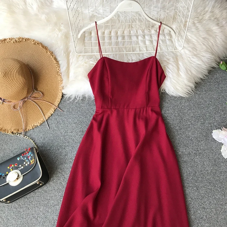 Новинка 2019 модные женские платья летнее платье с лямкой на шее пляжное в богемном