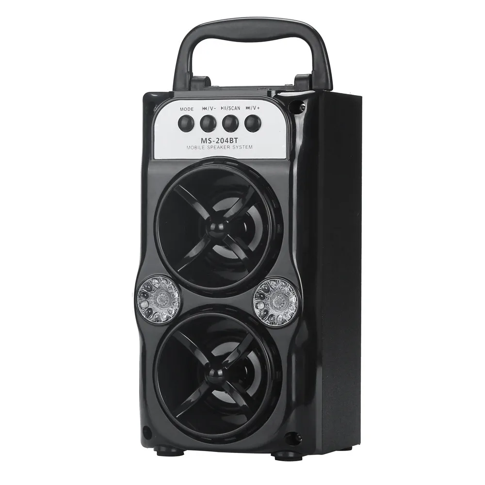 Mosunx Открытый Bluetooth беспроводной портативный динамик супер бас с USB/TF/AUX/FM радио