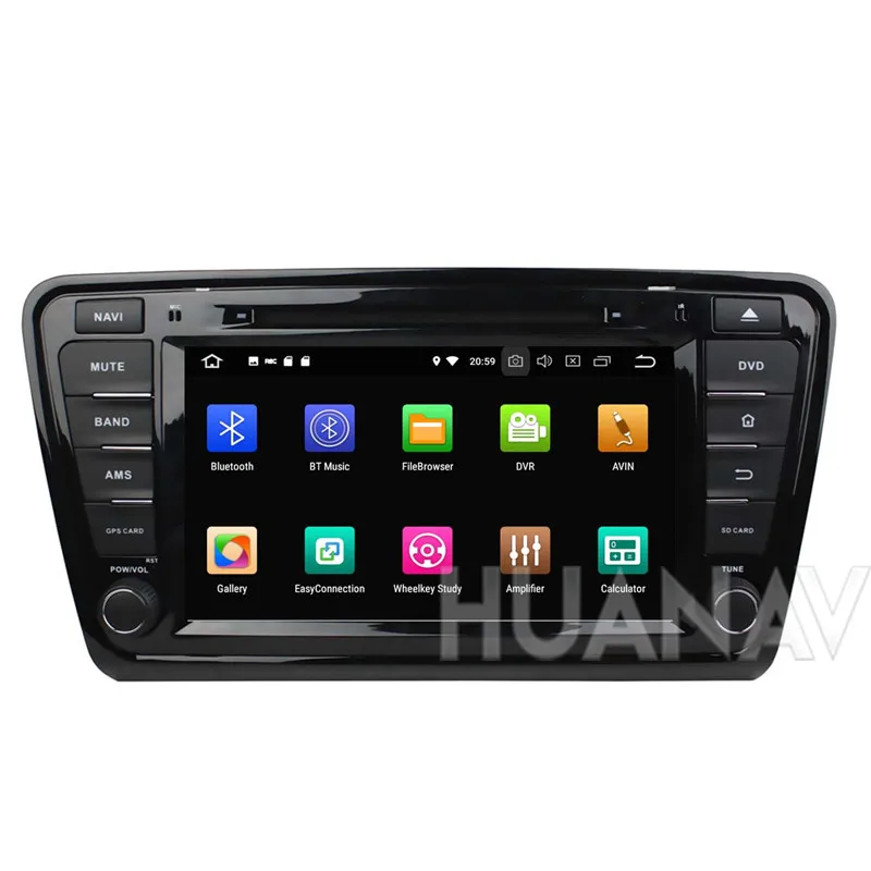 Головное устройство для Skoda Octavia 2014 Android 8 0 GPS навигация CD DVD стерео мультимедийный