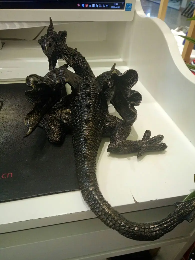 Популярная креативная Статуэтка динозавра имитация смолы настенные подвесные