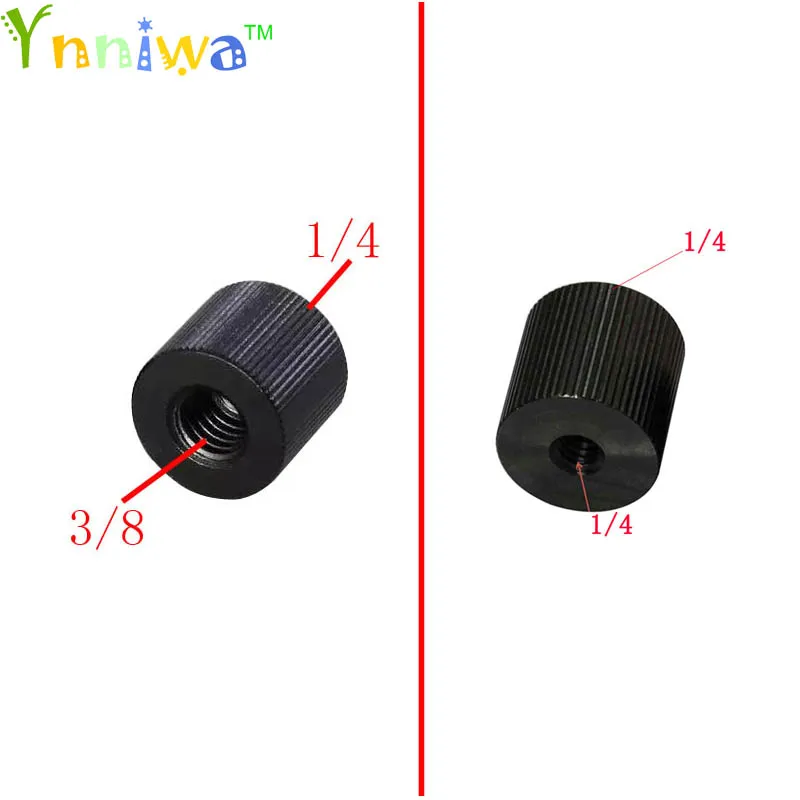 Металлический винт с 1/4 &quotна 1/4&quot или 3/8&quot для штатива Magic Arm камеры DSLR аксессуары