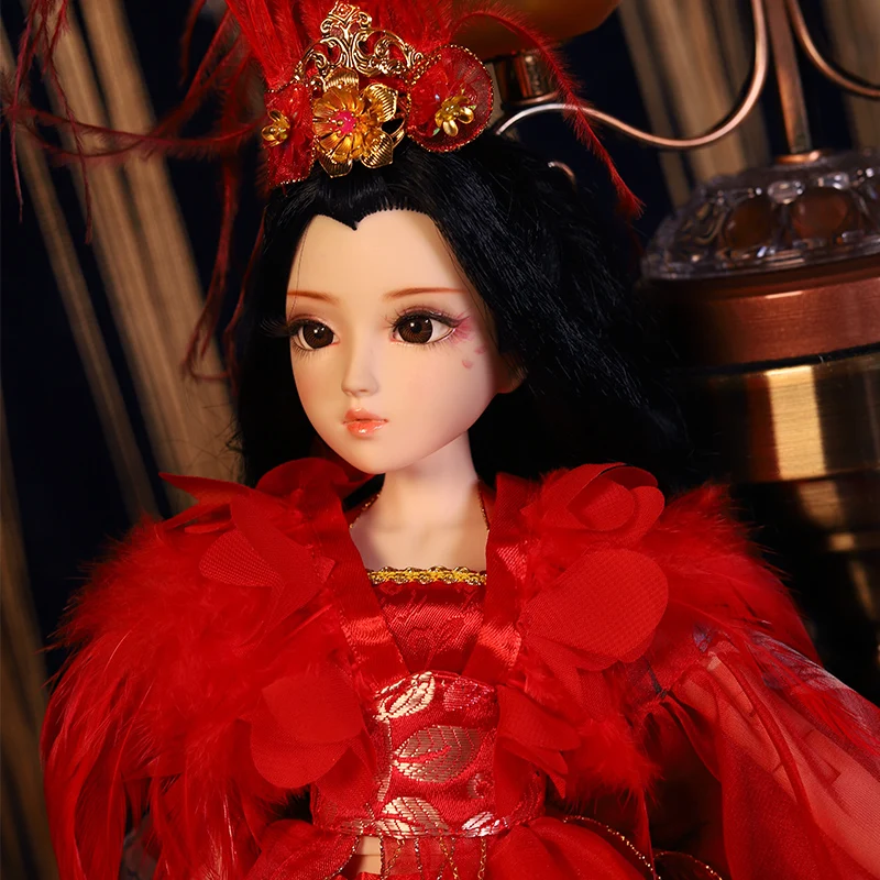 Дневник Fortune Days Queen 1/4 BJD шарнирное тело JINWEI с макияжем включая одежду обувь волосы