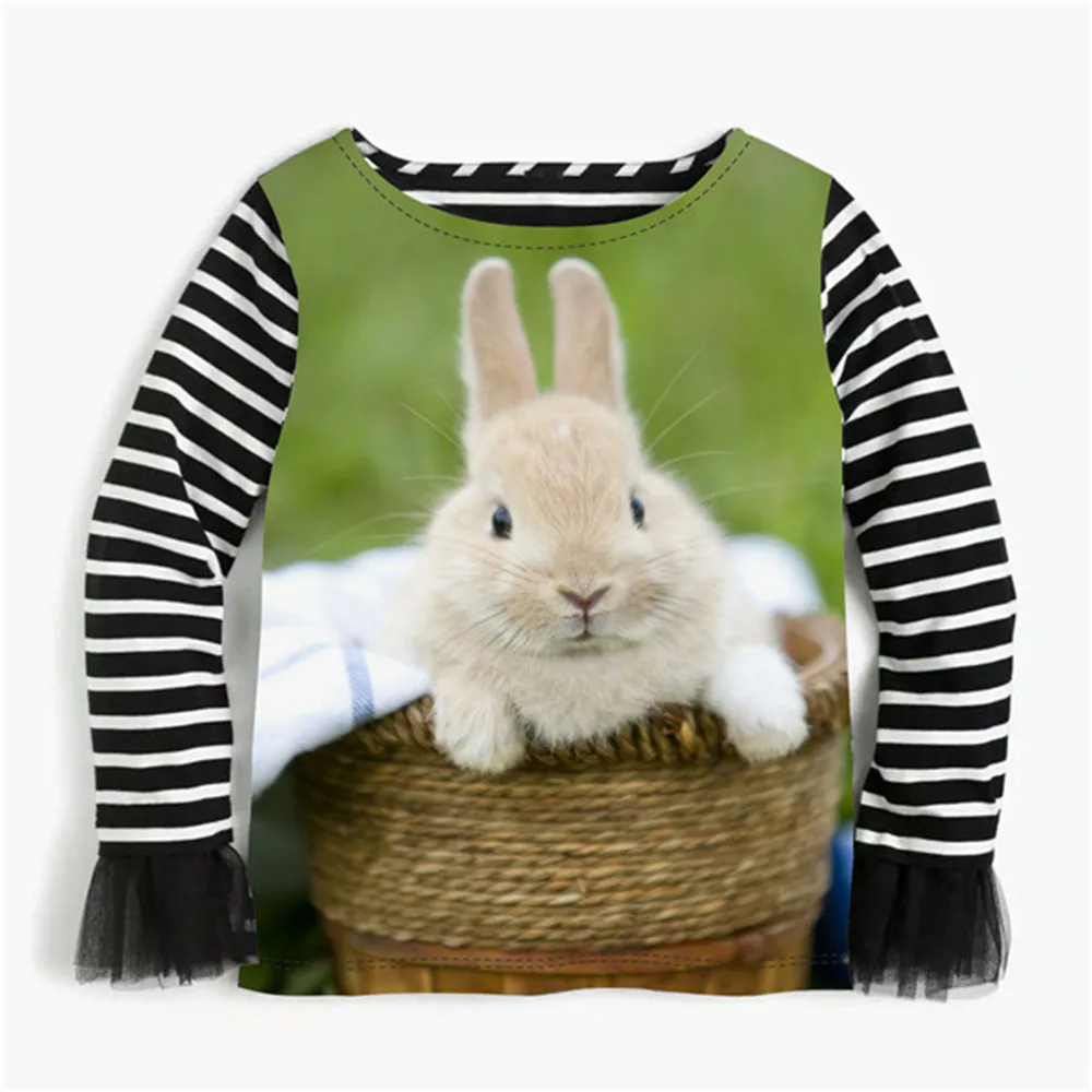 Рубашки с длинными рукавами для девочек повседневные блузки круглым вырезом и