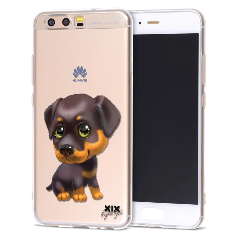 Для huawei P8 Lite чехол для собак мягкий чехол huawei P9 Lite чехол для P8 P10 P20 Lite Pro Plus P Smart Honor 9 для mate 10 Lite