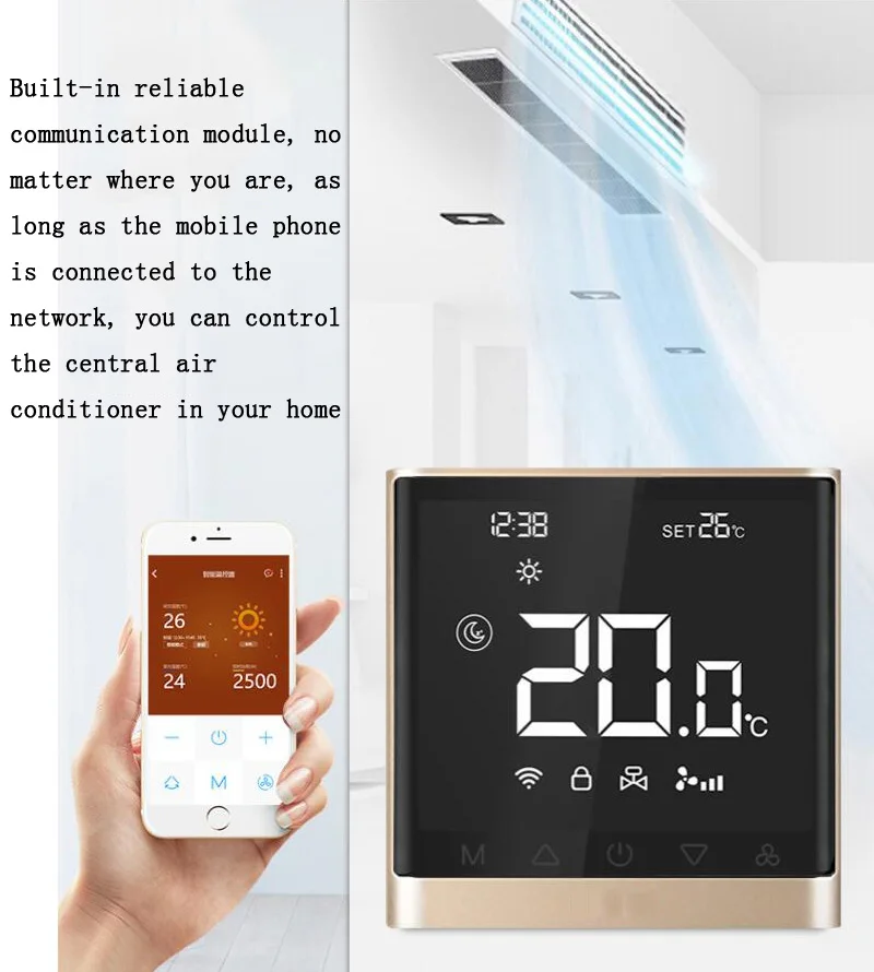 WIFI термостат LCD регулятор температуры Мобильный телефон Удаленный LoRa связь NB iot