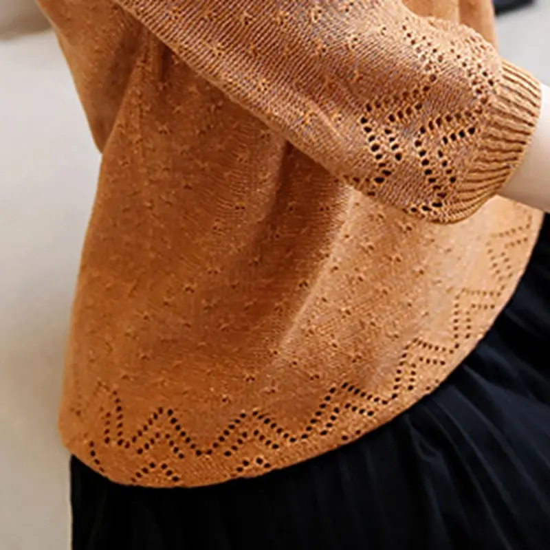 2018 Summer Women Tops New Style Fashion O-Neck Pullover Causual S-2XL Female Knitwear 7 Sleeve Bottoming Lace NZYD385 | Женская одежда