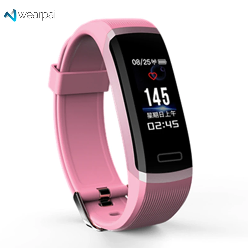 Wearpai GT101 умный Браслет для женщин и мужчин монитор сердечного ритма фитнес трекер