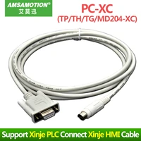 tp xc th xc tg xc md204 xc for xinje hmi touch pannel connect xinje plc communication cable xvp cable