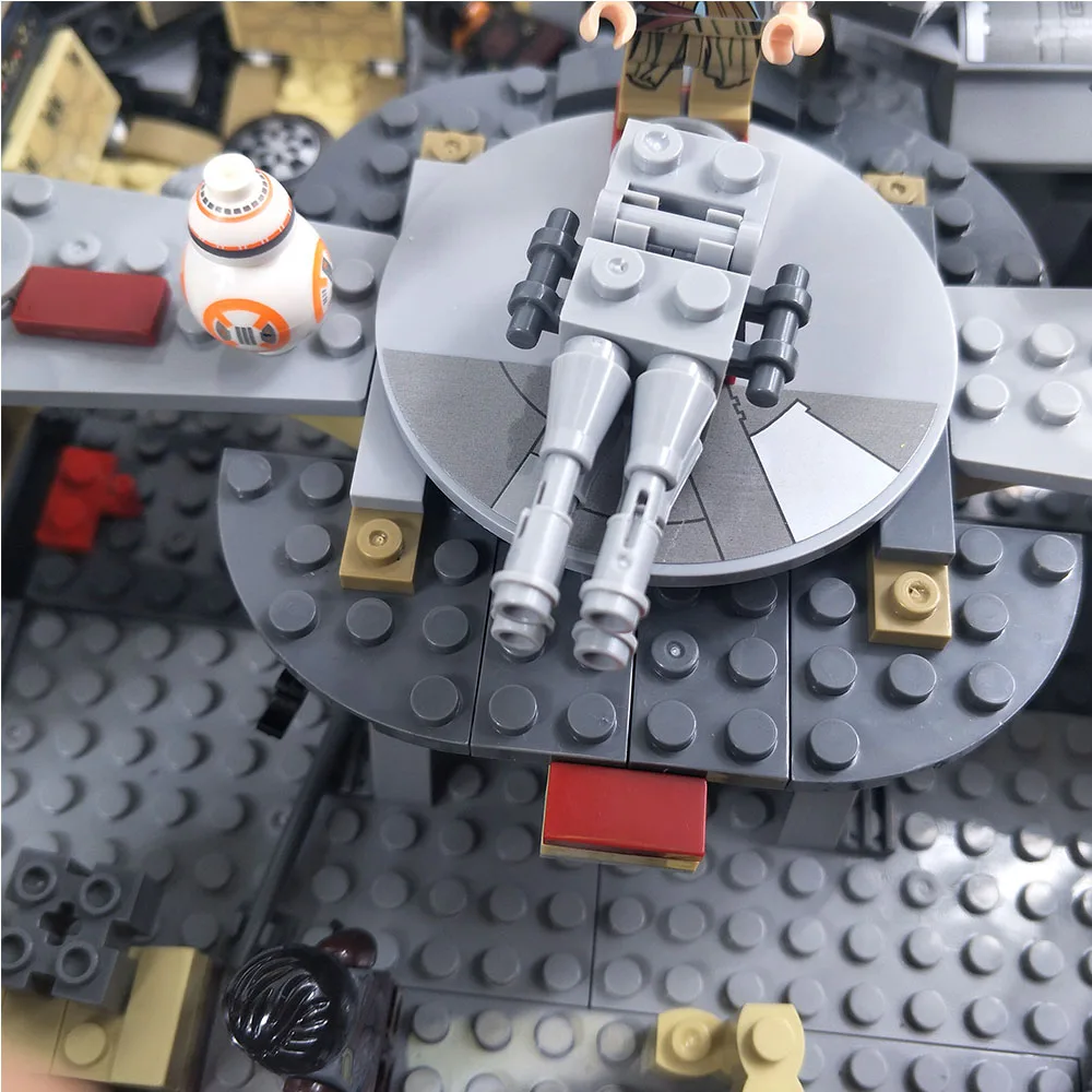 05007 Force Awakens Millennium Falcon строительные блоки совместимые со Звездными войнами 75105