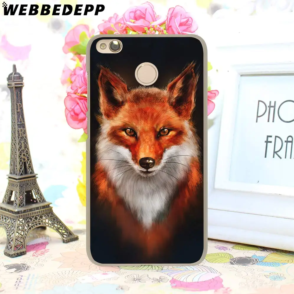 Чехол для телефона WEBBEDEPP Fox Sleeping In The Snow для Xiaomi Redmi Note 7 4X 4A 5A 5 Plus 6 Pro 6A S2 7 Note 5 6 7 8 Pro 4X Go - Цвет: 2