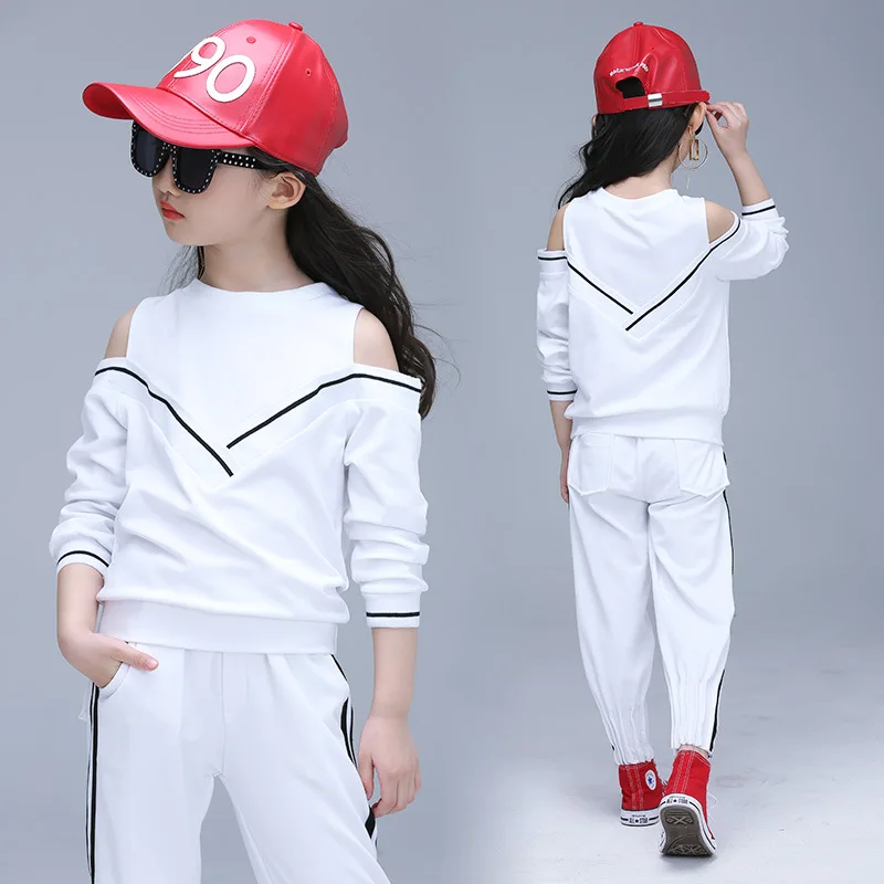 Комплекты одежды для детей спортивная одежда девочек спортивный костюм