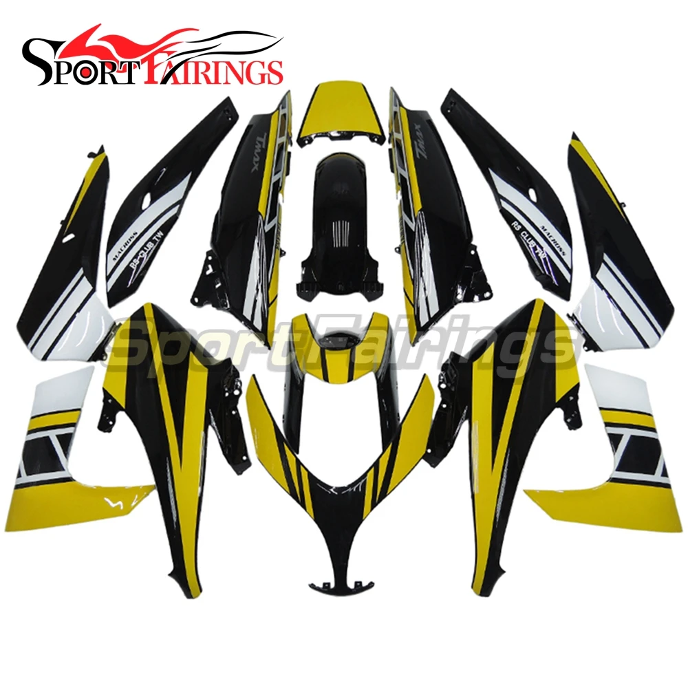 

Fairings For Yamaha TMAX T-MAX XP500 08 09 10 11 2008 - 2011 Motorcycle Full Fairing Kit ABS Body Plastic Yellow Black White New