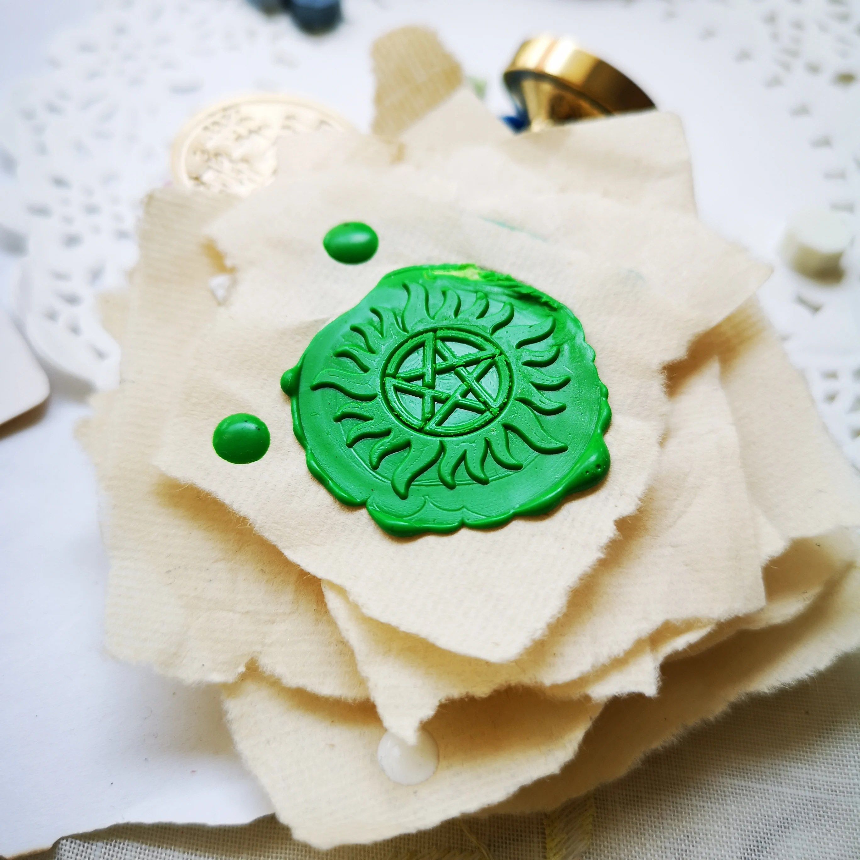 138 Скрапбукинг diy seal group 6 fish sknow love flower дизайн воск печать медная металлическая головка Низкая цена Высокое качество - Цвет: 138