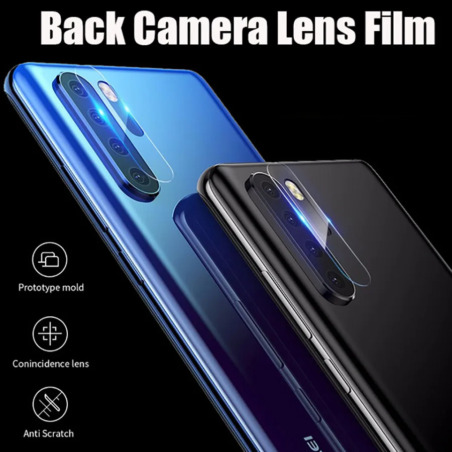 2.5D Защитная пленка для объектива камеры Huawei Honor 8X View 20 закаленное стекло задняя