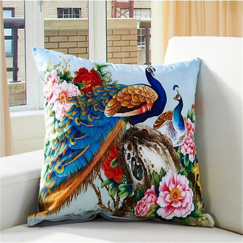 Поставка с фабрики плюшевая бархатная наволочка животным принтом Наволочка 50