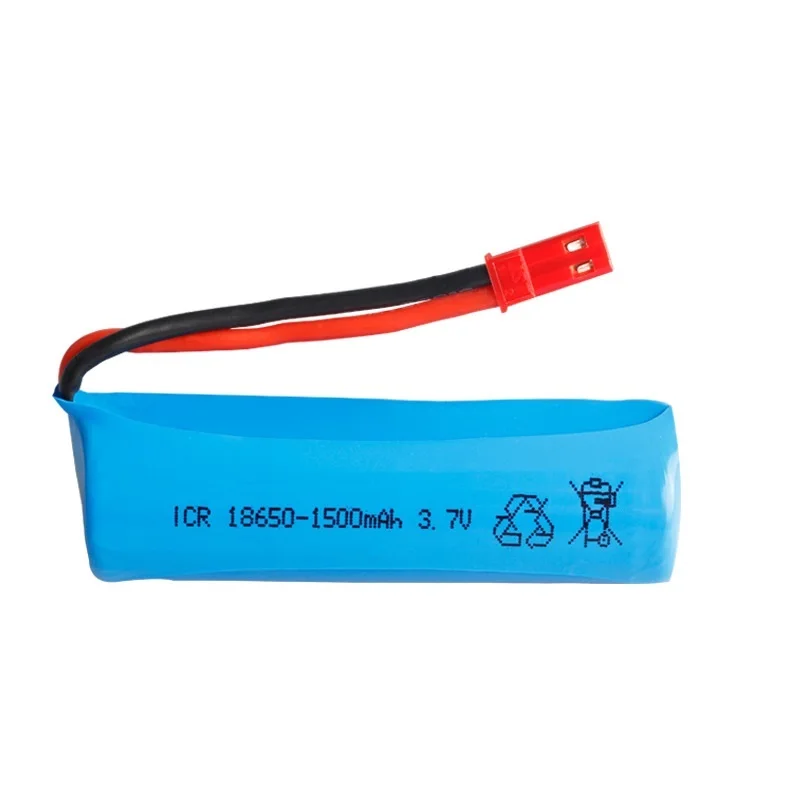 3,7 V 1500mAh 15c Lipo батарея дистанционного управления вертолет/Самолеты/автомобильный аккумулятор 3,7 v 18650 цилиндрическая Lipo батарея SM plug