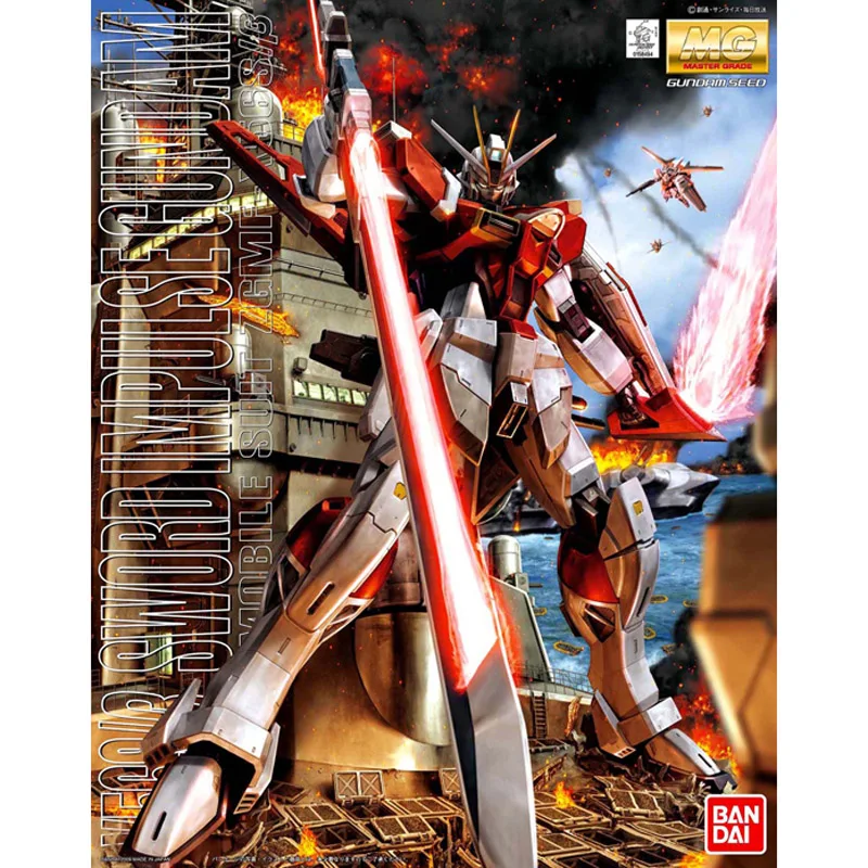 BANDAI MG 1/100 SEED destuny ZGMF-X56S меч импульсный gunдамский эффект фигурка модель модификации - Цвет: ZGMF-X56S