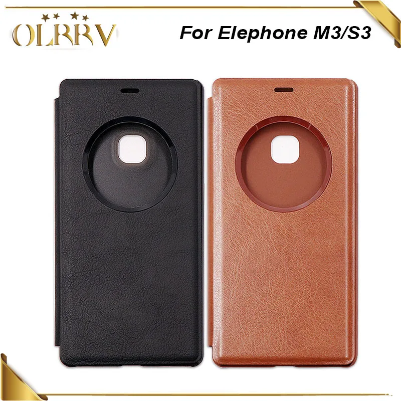 Для Elephone S3 Чехол класса люкс из искусственной кожи чехол Флип 5 дюймов для M3 с