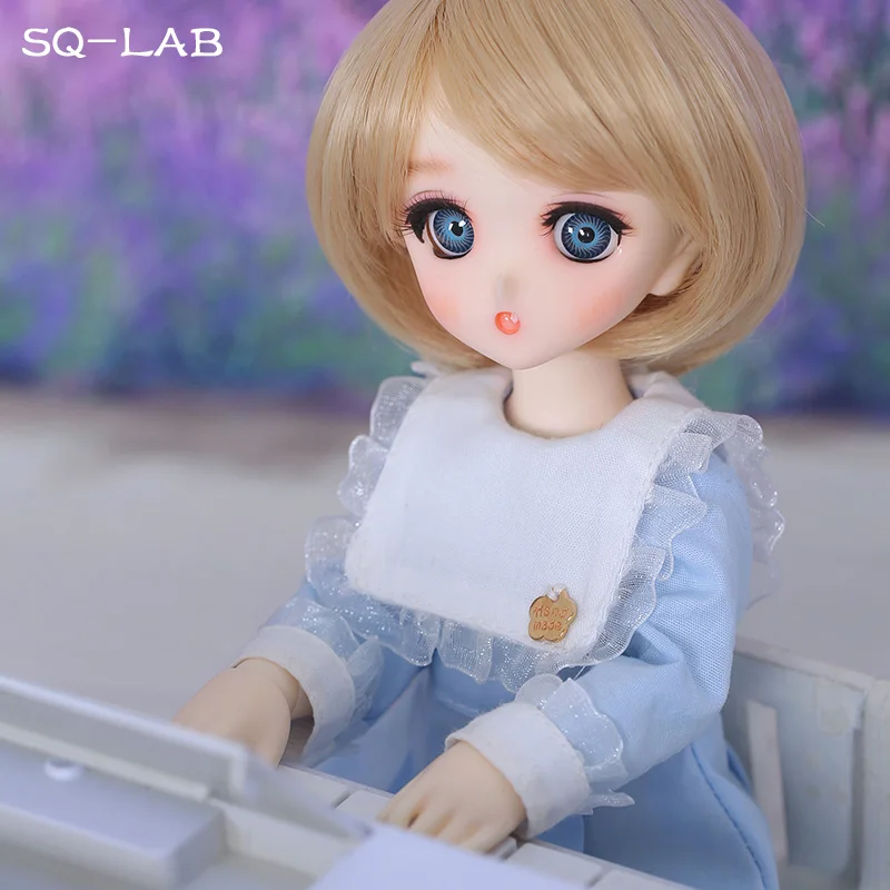 Fullset SQ Lab Chibi Ren 1/6 YoSD Lati Luts 2D LCC Girls Boys High Quality Toys Eyes Shoe Resin Figure BJD SD Doll