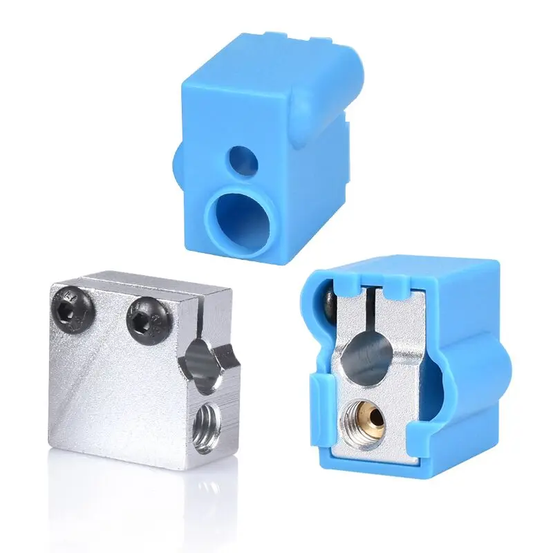 1/2 шт. силиконовые чехлы для 3D принтера Volcano V6 J head Hotend Bowden|Детали и аксессуары