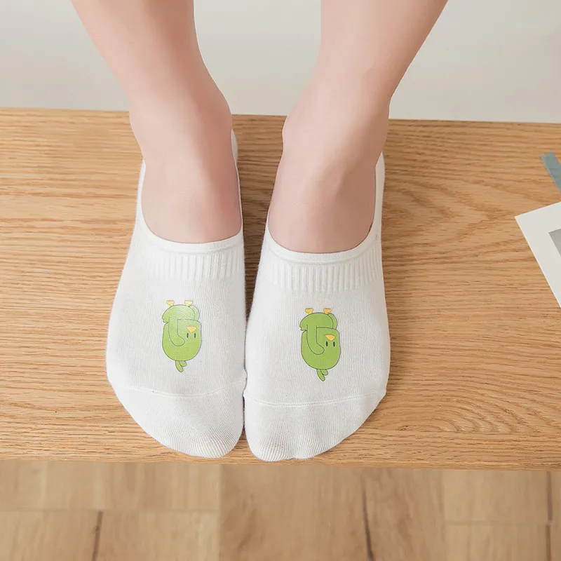 2019 новые модные женские носки с вышивкой Calcetines повседневные Короткие Носки