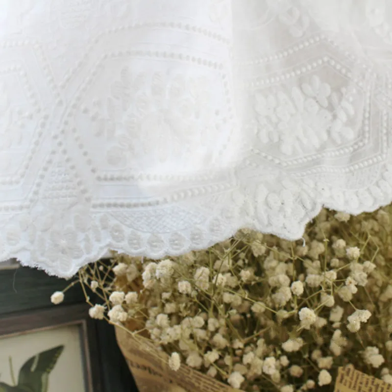 Короткие Занавески DUNXDECO для кухонной двери полузанавески из искусственного