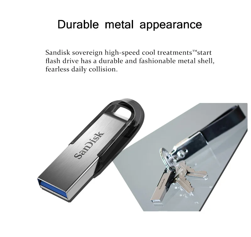 SANDISK ULTRA FLAIR флеш-накопитель usb 3,0, 128 ГБ, 64 ГБ, флешка, 32 ГБ, 16 ГБ, Micro flash карта памяти, Флеш накопитель, usb флешка для планшетных ПК