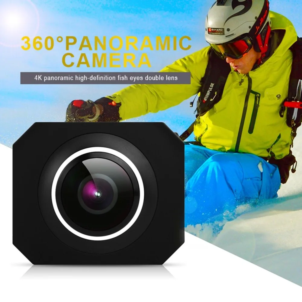 Volemer панорамная видеокамера 360 градусов VR HD 4K Высокое разрешение Wifi UHD
