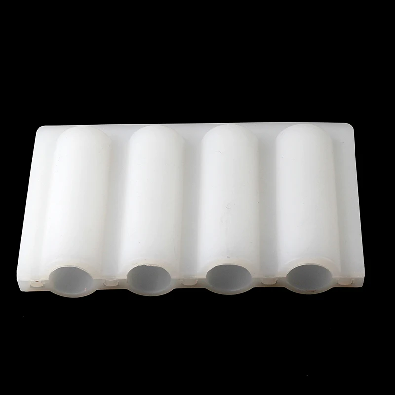 Форма для изготовления мыла 4 полость силиконовые цилиндрическая трубка формы DIY