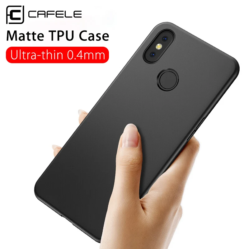 Чехол Cafele из ТПУ для телефона Xiaomi Mi A2 Lite матовый мягкий ультратонкий 0 4 мм чехол