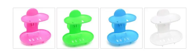 Органка 1 шт. двухслойный держатель для мыла на присоске аксессуары ванной