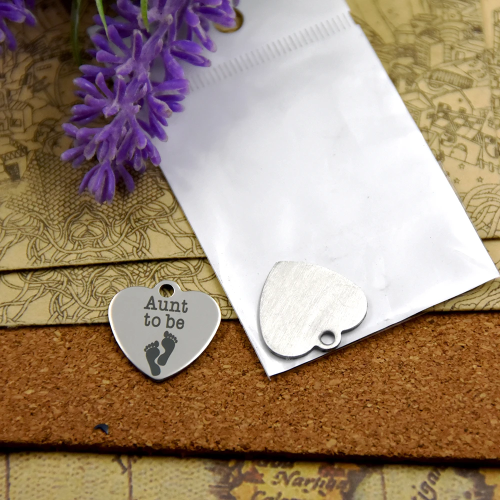 

Подвески из нержавеющей стали «Тетя to be» 20 шт., 5 стилей на выбор, подвески «сделай сам»