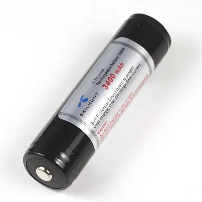 

Skilhunt BL-134 3400mAh 3.7V 18650 Rechargeable Li-ion battery 10A Current Specially designed for high-intensity flashlights