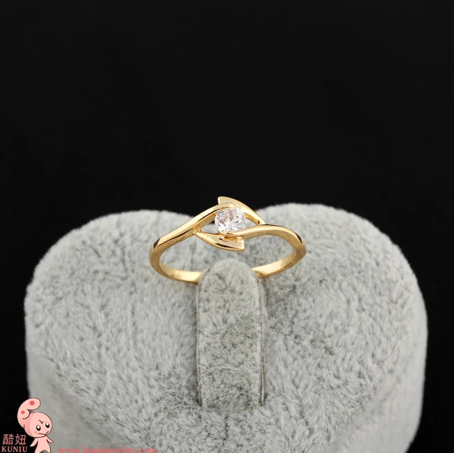 Обручальные кольца с цирконием Бесплатная доставка (KUNIU J0433)|ring zirconia|engagement ringwedding