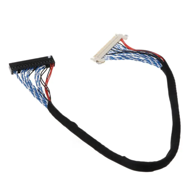 Кабель D8 FIX-30P-D8 FIX 30 двойные штифты 2ch 8bit 1 0 мм Шаг 250 500 17-21 дюймов ЖК-дисплей панель