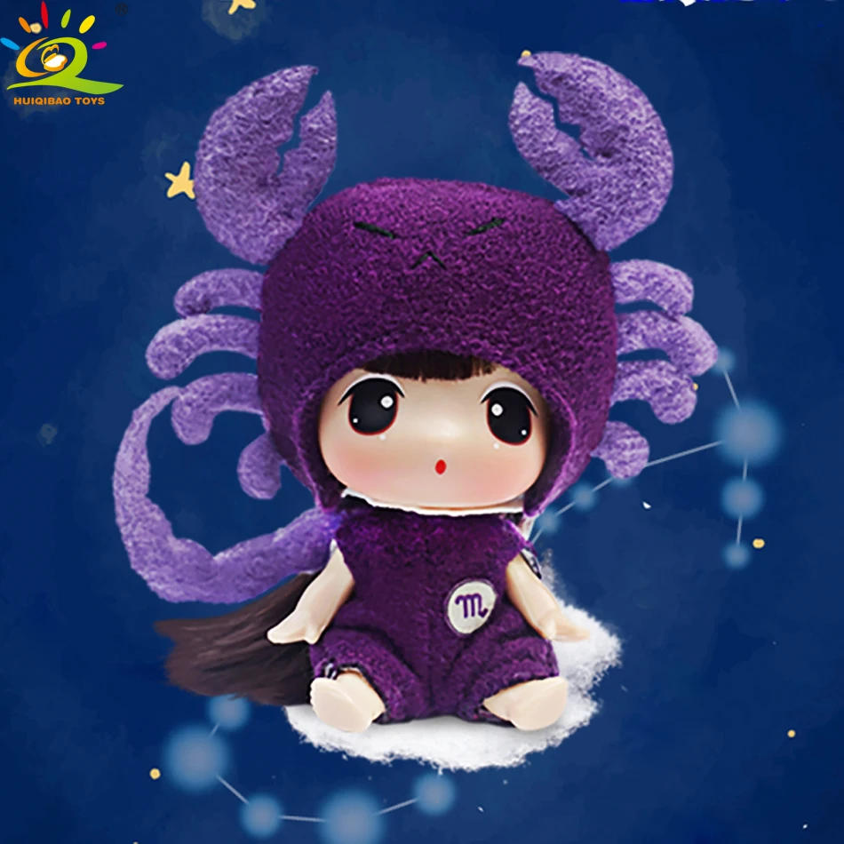 11 см Корея милый Ddung запутанная кукла мини девочка коллекция мультфильм cозвездие