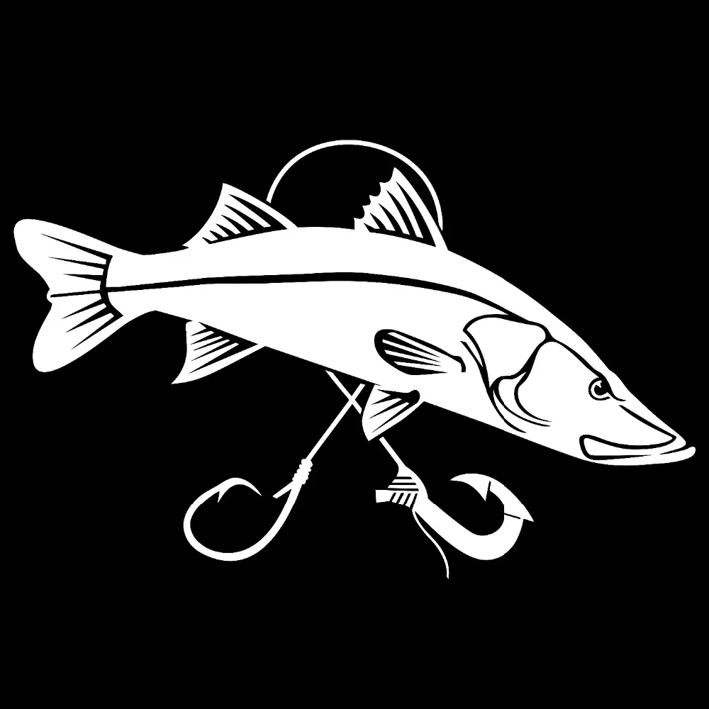 Новый дизайн Snook Виниловая наклейка для автомобиля креативные Наклейки декора
